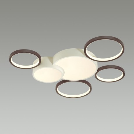 Потолочная люстра светодиодная диммируемая с пультом Norbert 5253/99CL