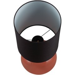 8127/1T COMFI LN25 коричневый/черный, керамика/текстиль Настольная лампа E27 1*60W 220V OVONA