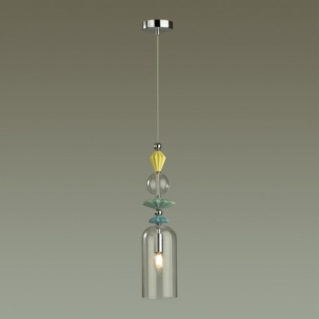 Подвесной светильник с 1 плафоном Odeon Light 4893/1 BIZET под лампу 1xE14 1*40W