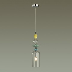 Подвесной светильник с 1 плафоном Odeon Light 4893/1 BIZET под лампу 1xE14 1*40W