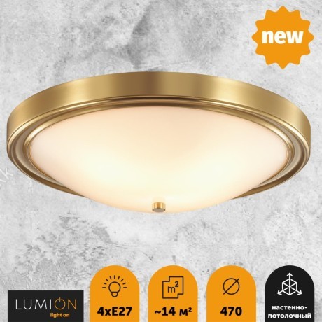 Настенно-потолочный светильник Lumion 5259/4C NINA под лампы 4xE27 4*60W
