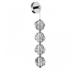 5084/17WL L-VISION ODL25 хром/прозрачный/металл/акрил Бра LED 17W 4000K 850Лм JEMSTONE