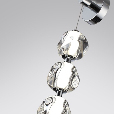 5084/17WL L-VISION ODL25 хром/прозрачный/металл/акрил Бра LED 17W 4000K 850Лм JEMSTONE