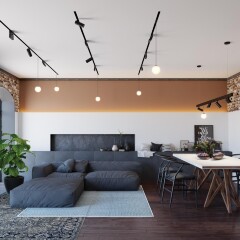 358422 Трековый светодиодный светильник Novotech Flum CRI90+ 4000К 960Лм 36° 12W