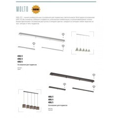 Основание для светильника подвесного Molto 4505/4