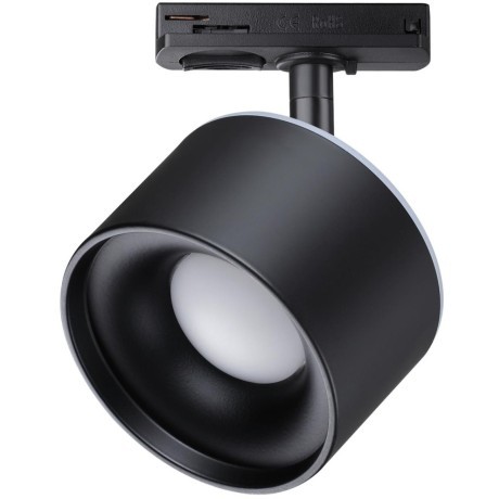 Трехжильный однофазный трековый светодиодный светильник Novotech GIRO 358974 1100лм 12W+3W вверх