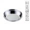 Встраиваемый светильник Novotech 370386 DAMLA IP44 под лампу 1xGU5.3 50W