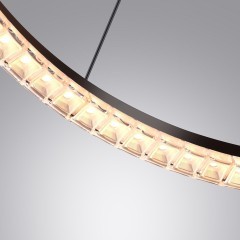 359711 Подвесной светодиодный черный Smart светильник (для упр. Алисой треб. шлюз 359392) 70W 4260Лм 1800-4000К CRI90 Novotech MONILE