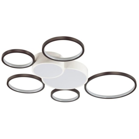 Потолочная люстра светодиодная диммируемая с пультом Norbert 5254/99CL