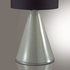 8132/1T MODERNI LN25 серый/черный, керамика/текстиль Настольная лампа Е14 1*40W 220V SEGI