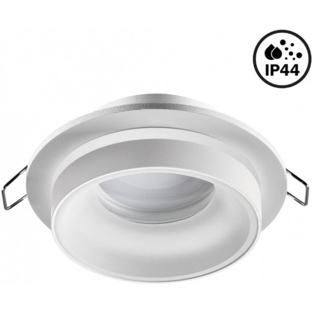 Встраиваемый светильник Novotech 370781 WATER IP44 (белый, GU10, 9W)