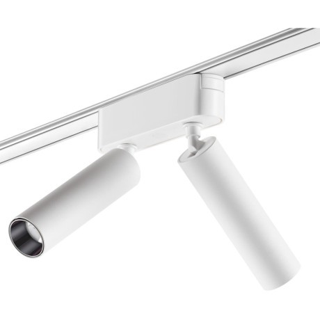 359087 Трековый магнитный светодиодный светильник Novotech SMAL 48V CRI90+ 4000К 1260Лм 24° 2*7W