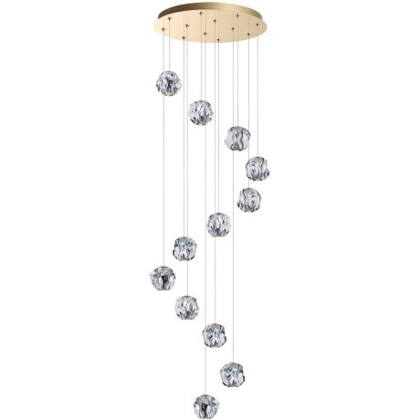 Люстра каскадная LED 60W 4000K 2800Лм Odeon Light JEMSTONE 5085/60L