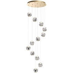 Люстра каскадная LED 60W 4000K 2800Лм Odeon Light JEMSTONE 5085/60L