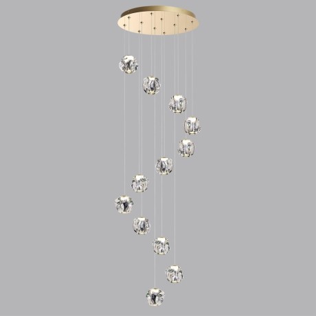 Люстра каскадная LED 60W 4000K 2800Лм Odeon Light JEMSTONE 5085/60L