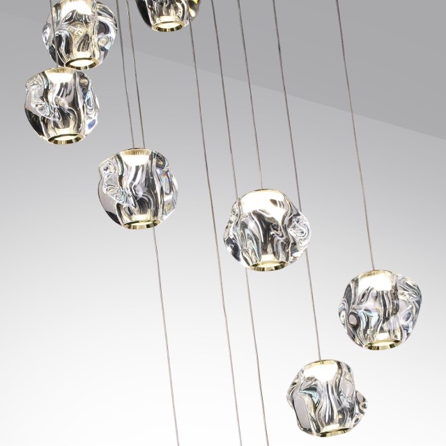 Люстра каскадная LED 60W 4000K 2800Лм Odeon Light JEMSTONE 5085/60L
