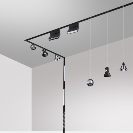 358467 Трековый светодиодный светильник Novotech Flum CRI90+ 4000К 960Лм 24° 12W