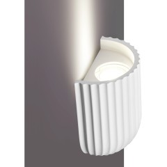 370976 OVER NT24 000 белый Светильник настенный IP20 GU10 50W 220V YESO