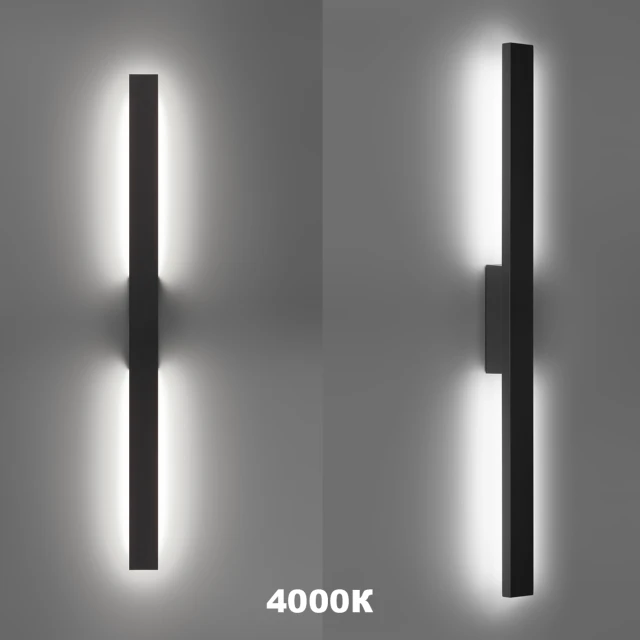 NOVOTECH ASA 359982 Черный уличный фасадный светильник, LED 24Вт, CCT перекл. цветовой температуры внутри основания 2700/3200/4000К, CRI≥80, угол рассеивания 100°, поток до 1700Лм, защита IP65, подключение 220В