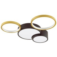 Потолочная люстра светодиодная диммируемая с пультом Norbert 5255/64CL