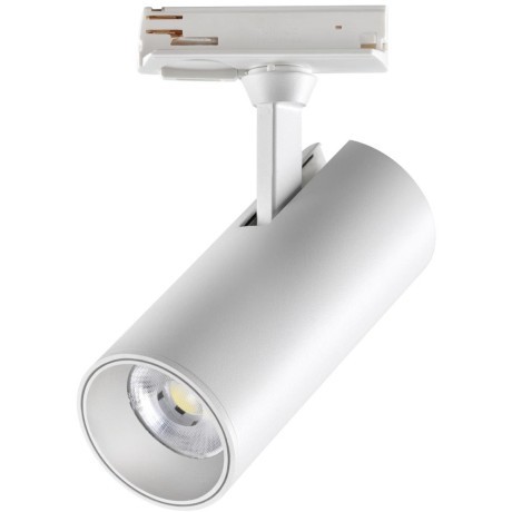 Трехжильный однофазный трековый светодиодный светильник Novotech SELENE 359160 2300лм 24Вт
