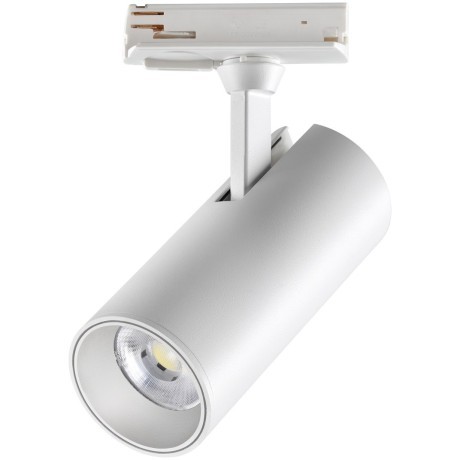 Трехжильный однофазный трековый светодиодный светильник Novotech SELENE 359160 2300лм 24Вт