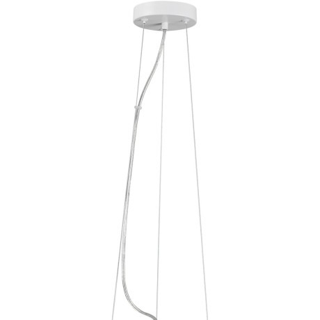 6599/3C MODERNI LN24 белый/белый, бежевый металл, эко кожа/металл, стекло Подвесной светильник Е27 3*40W 220V BASALTO