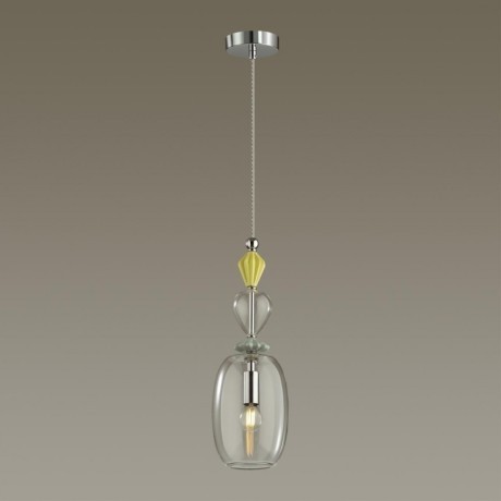 Подвесной светильник с 1 плафоном Odeon Light 4893/1B BIZET под лампу 1xE14 1*40W