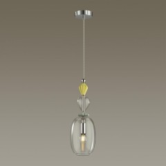 Подвесной светильник с 1 плафоном Odeon Light 4893/1B BIZET под лампу 1xE14 1*40W