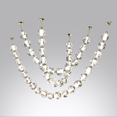 Подвес бусы LED 48W 4000K 2400Лм Odeon Light JEMSTONE 5085/48L