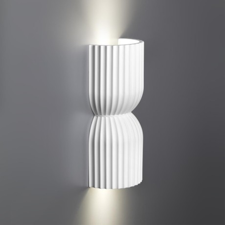 370977 OVER NT24 000 белый Светильник настенный IP20 GU10 50W 220V YESO