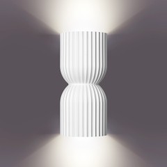 370977 OVER NT24 000 белый Светильник настенный IP20 GU10 50W 220V YESO