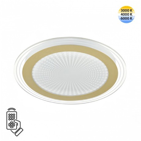 Светильник LED 80Вт 3000-6000К пульт ДУ Sonex PROMISE 7738/80L