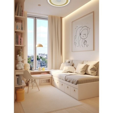 Светильник LED 80Вт 3000-6000К пульт ДУ Sonex PROMISE 7738/80L