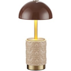 Настольная лампа беспроводная LED*3W 3000K LULU 5453/3TL