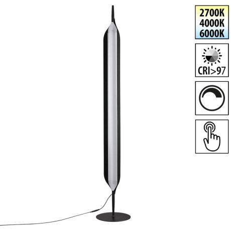 Торшер диммируемый со сменой цветовой температуры 2700К\4000К\6000К (управление - сенсор) NOVOTECH ALA 359543