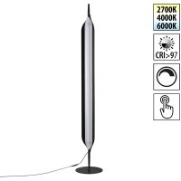 Торшер диммируемый со сменой цветовой температуры 2700К\4000К\6000К (управление - сенсор) NOVOTECH ALA 359543