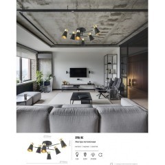 Люстра потолочная Lumion 3790/6C LIAM под лампы 6xE14 6*40W