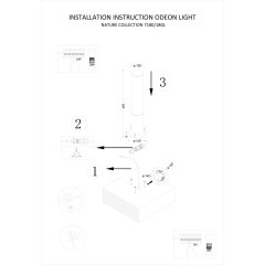 Уличный светильник IP65 LED 18W 2054Лм 3000K 281° 220-240V CORTENA 7180/18GL