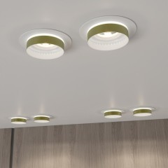 Встраиваемый светильник Novotech 370783 WATER IP44 под лампу 1xGU10 9W