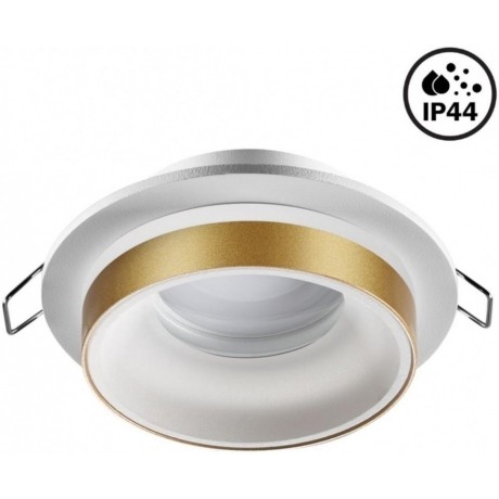 Встраиваемый светильник Novotech 370783 WATER IP44 под лампу 1xGU10 9W