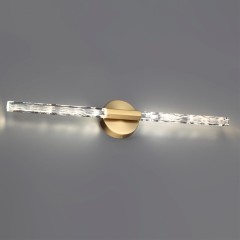 6679/6WL L-VISION ODL24 149 Настенный светильник античная бронза/металл/хрусталь IP20 LED 6W 360Лм 4000K ALETTA