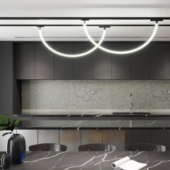 Адаптер/держатель для однофазного двухжильного шинопровода без токопровода для арт. 359128-359133 RAMO 359134