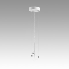 Подвесное крепление для светильника QUANTUM LED металл/белый 1,5м QUANTUM 7752/L