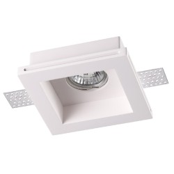 Гипсовый светильник под покраску Novotech 370472 YESO под лампу 1xGU10 50W