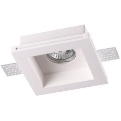 Гипсовый светильник под покраску Novotech 370472 YESO под лампу 1xGU10 50W