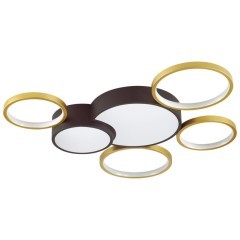 Потолочная люстра светодиодная диммируемая с пультом Norbert 5255/99CL