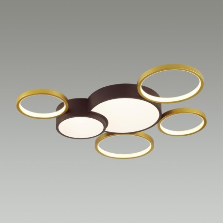 Потолочная люстра светодиодная диммируемая с пультом Norbert 5255/99CL