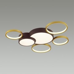 Потолочная люстра светодиодная диммируемая с пультом Norbert 5255/99CL