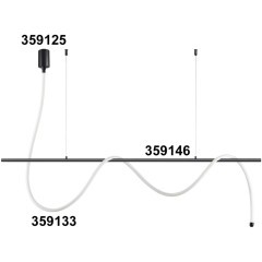 Однофазный трековый светодиодный светильник Novotech RAMO 359133 3800лм 38Вт